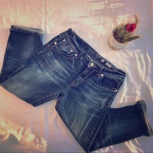 Size 31 Miss Me denim capris